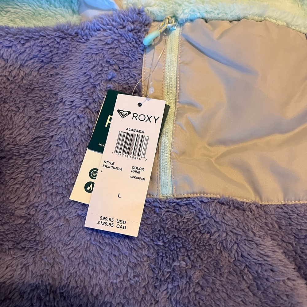 ROXY cozy sweater, size large new with tags - Picture 2 of 3